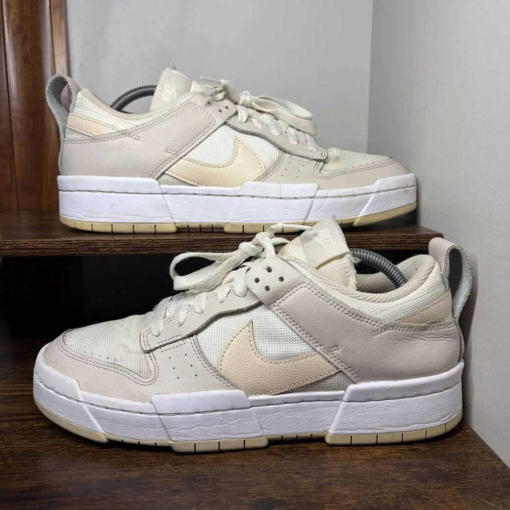 Size 11.5 Womens - Nike Wmns Dunk Low Disrupt 'Sail' (10 M)